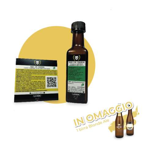 Olio da Barba a base di Luppolo